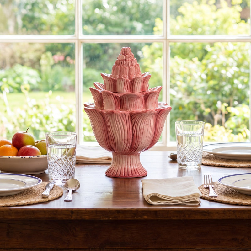 Abigails Artichoke Tulipiere, Watermelon, Large & Reviews | Birch Lane